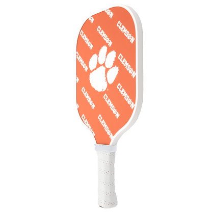 Clemson Tigers Pickleball Paddle | Carbon Fiber Face | 12mm Core - Club Rehab