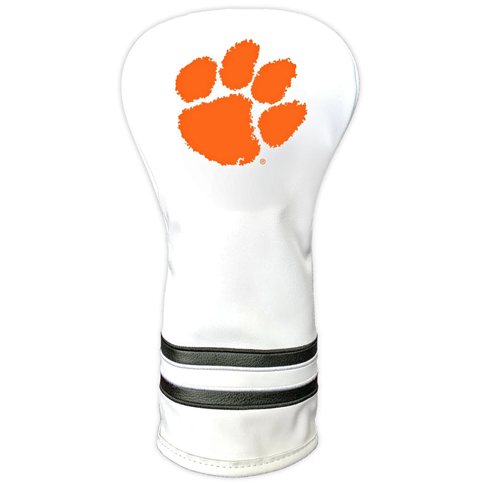 Clemson Tigers Vintage Golf Headcovers – White - Club Rehab