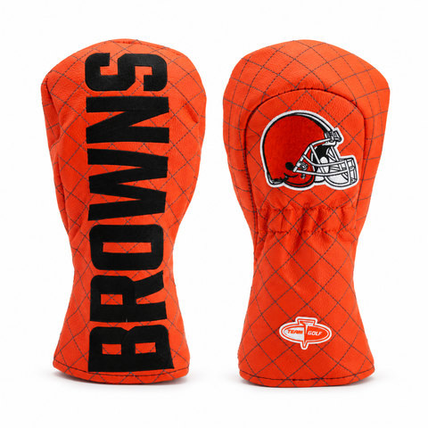 Cleveland Browns solides gestepptes Fairway-Holz-Cover