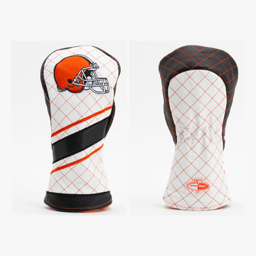 Cleveland Browns Striped Quilted Fairway Headcover