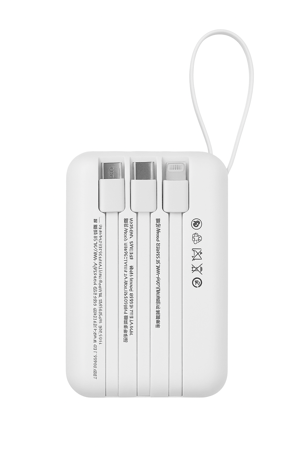 Club Rehab 22.5W / 20W Super Fast Charging Power Bank – Golf Edition - White 20000mAh - Club Rehab
