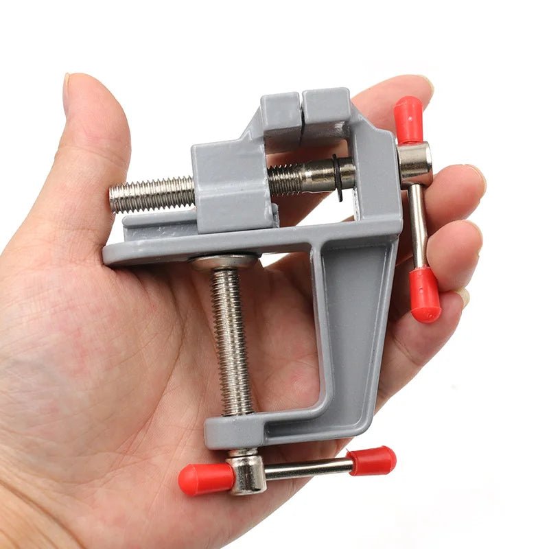 Club Rehab Mini Vise: The Tiny Titan of Your Workbench - Club Rehab - ViseSilverClub Rehab Mini Vise: The Tiny Titan of Your Workbench