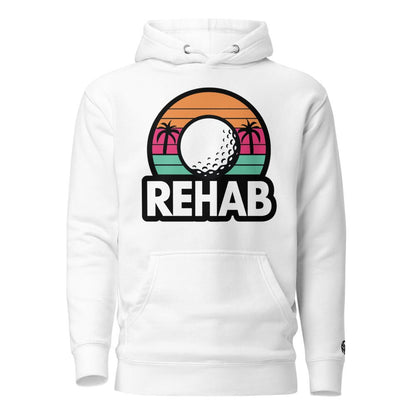 Club Rehab Premium Hoodie – The Ultimate Comfort Upgrade - White S - Club Rehab