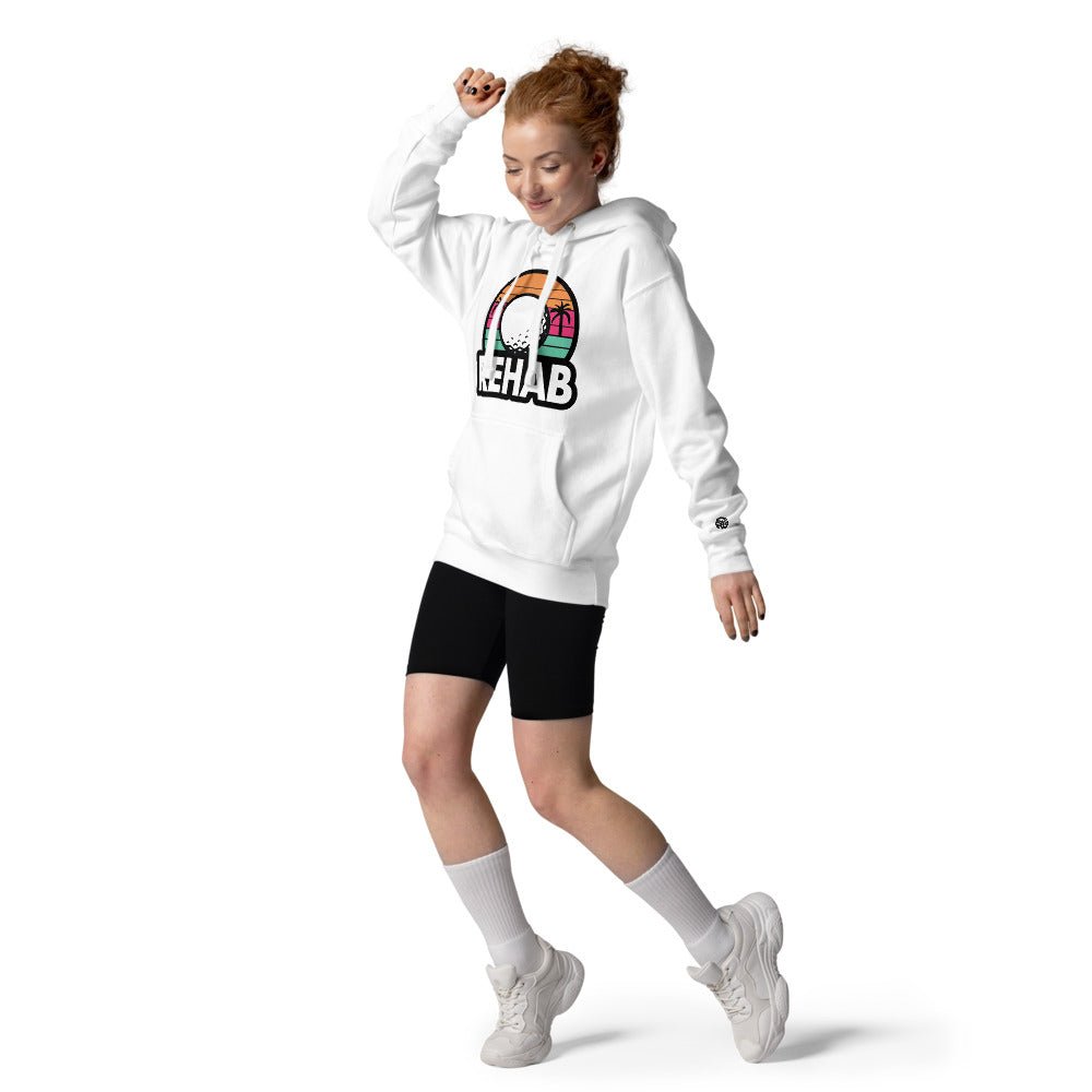 Club Rehab Premium Hoodie – The Ultimate Comfort Upgrade - Carbon Grey S - Club Rehab