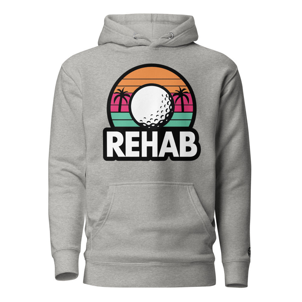 Club Rehab Premium Hoodie – The Ultimate Comfort Upgrade - Carbon Grey S - Club Rehab