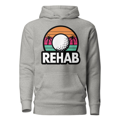 Club Rehab Premium Hoodie – The Ultimate Comfort Upgrade - Carbon Grey S - Club Rehab