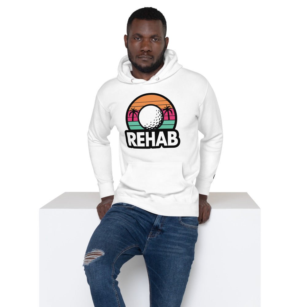 Club Rehab Premium Hoodie – The Ultimate Comfort Upgrade - Carbon Grey S - Club Rehab