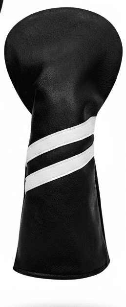 Club Rehab Premium Stripe Headcovers - Black Fairway - Club Rehab