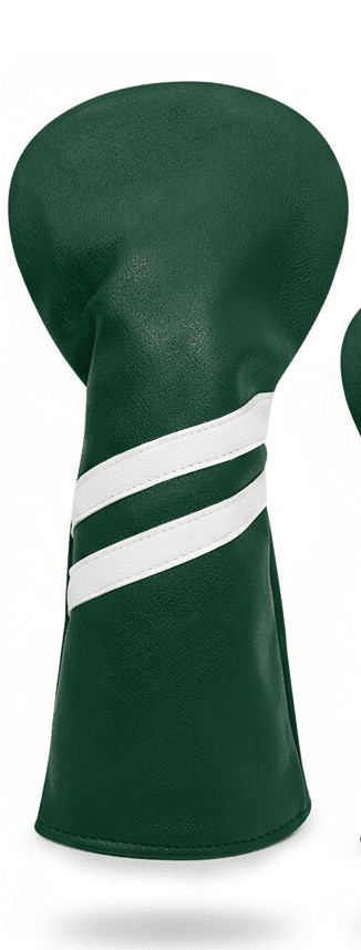 Club Rehab Premium Stripe Headcovers - Green Driver - Club Rehab