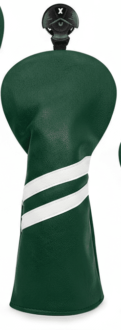 Club Rehab Premium Stripe Headcovers - Green Fairway - Club Rehab
