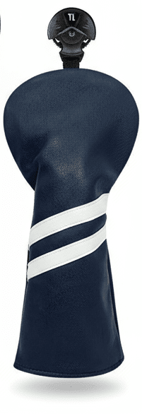 Club Rehab Premium Stripe Headcovers - Navy Hybrid - Club Rehab