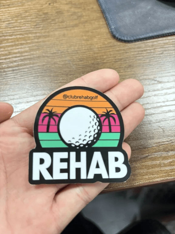 Club Rehab sticker - Club Rehab