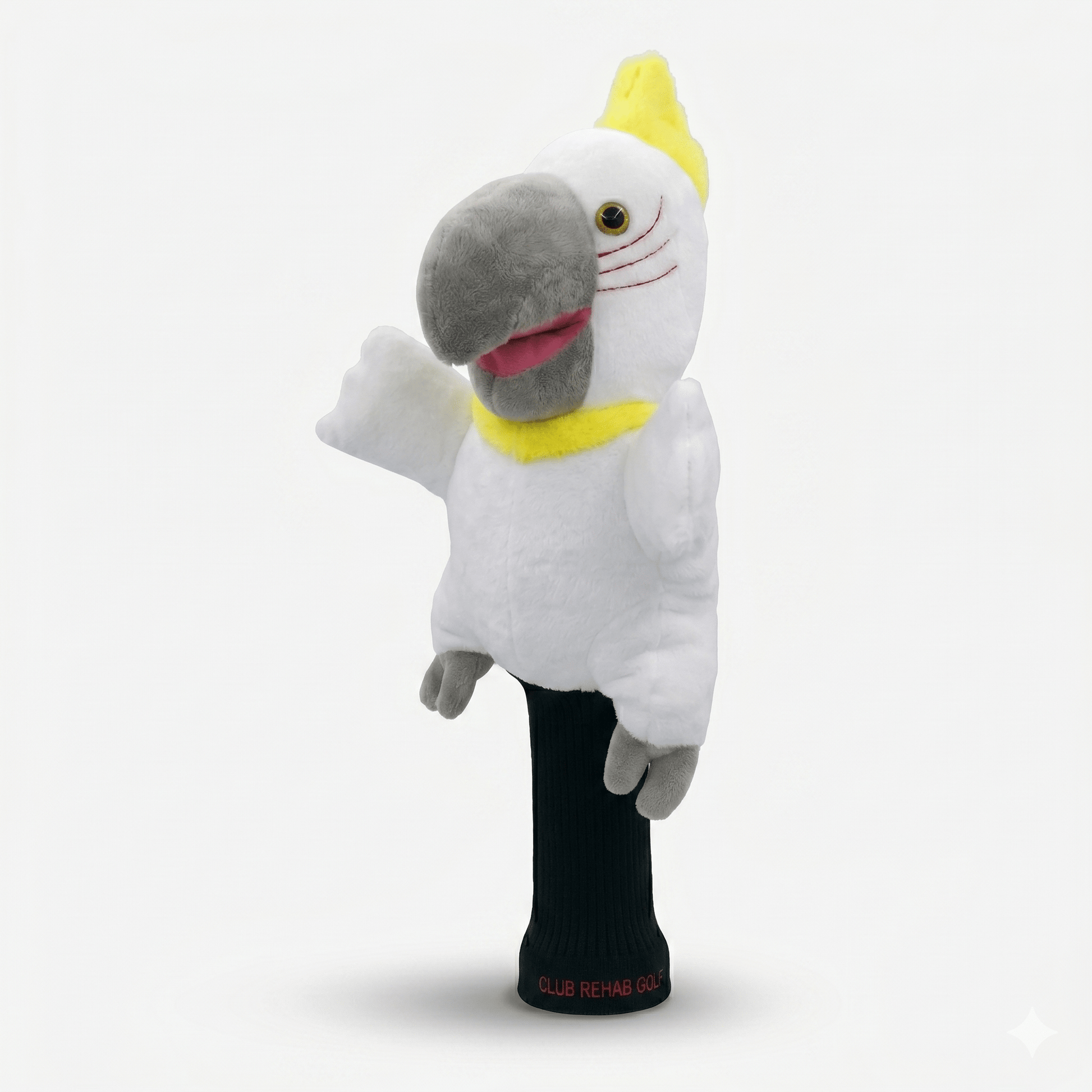 Cockatoo Plush Golf Headcover - Club Rehab