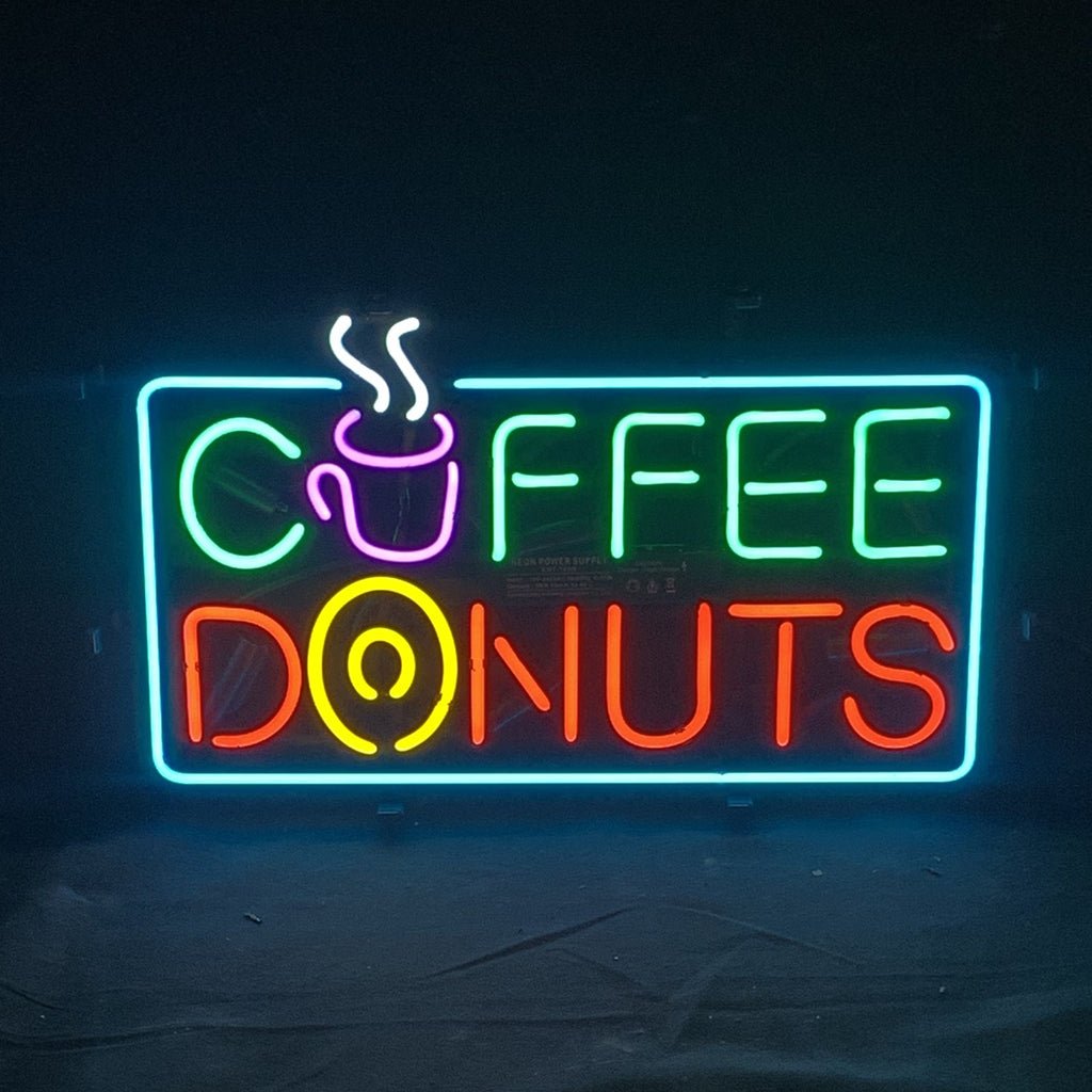 Coffee Donuts Neon Signs - Club Rehab