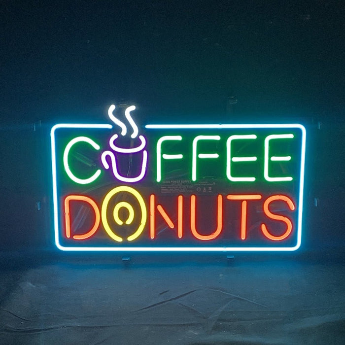 Coffee Donuts Neon Signs - Club Rehab