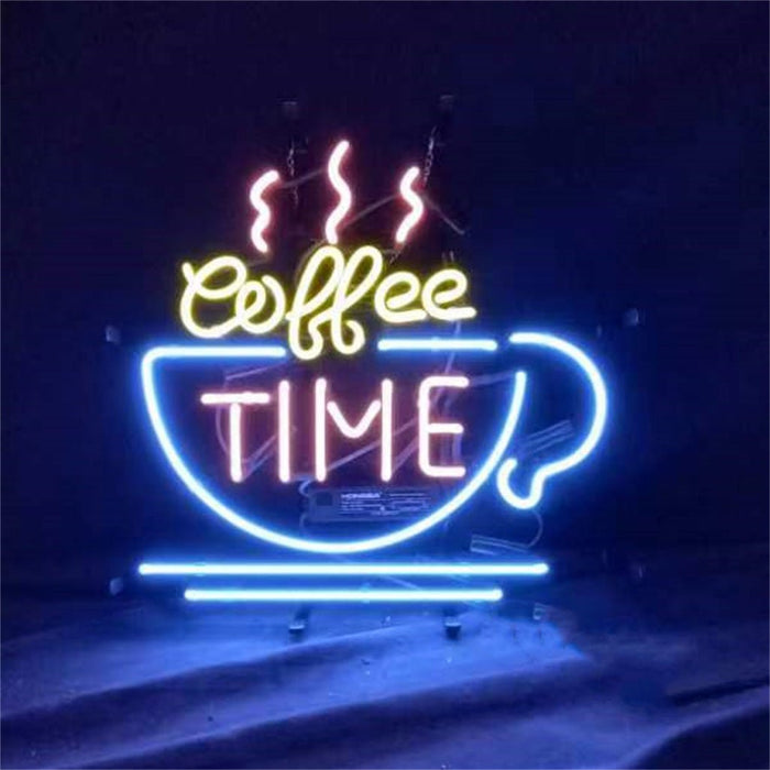 Coffee Time Neon Signs Light - Club Rehab