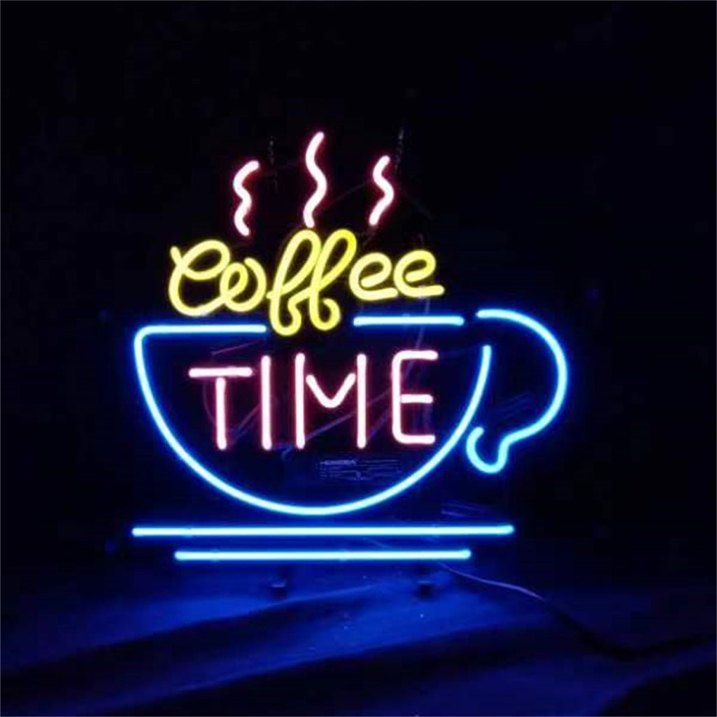 Coffee Time Neon Signs Light - Club Rehab