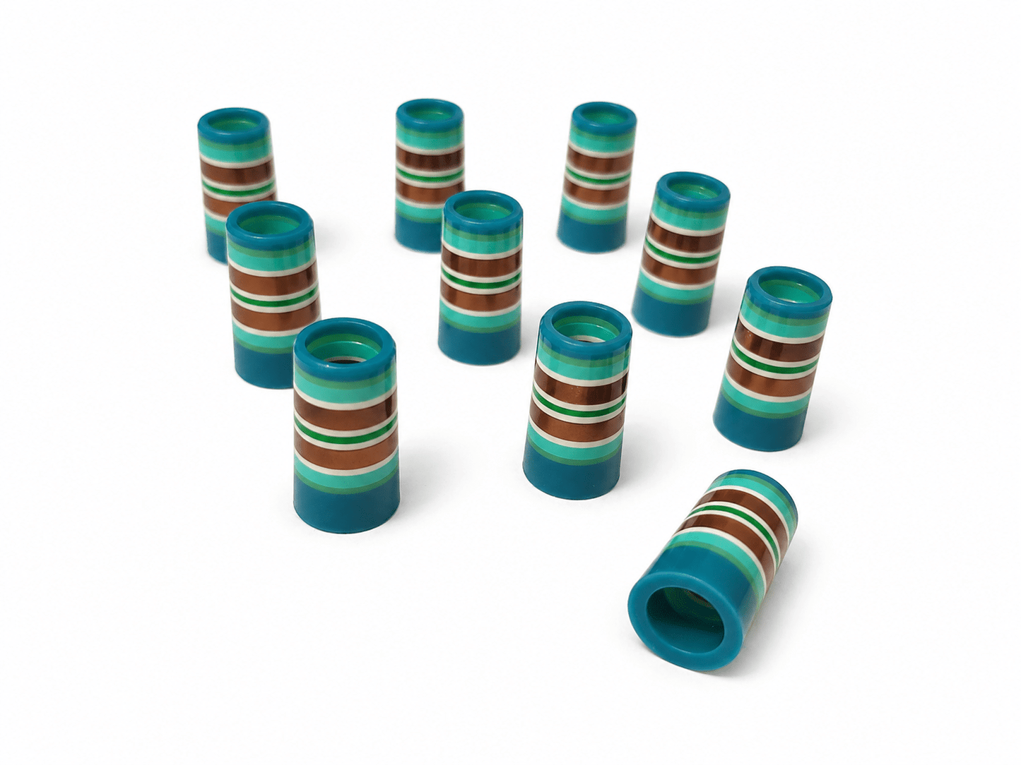 Color Pop Ferrules | 10 - Pack Golf Club Shaft Ferrules - Coastal Drift - Club Rehab