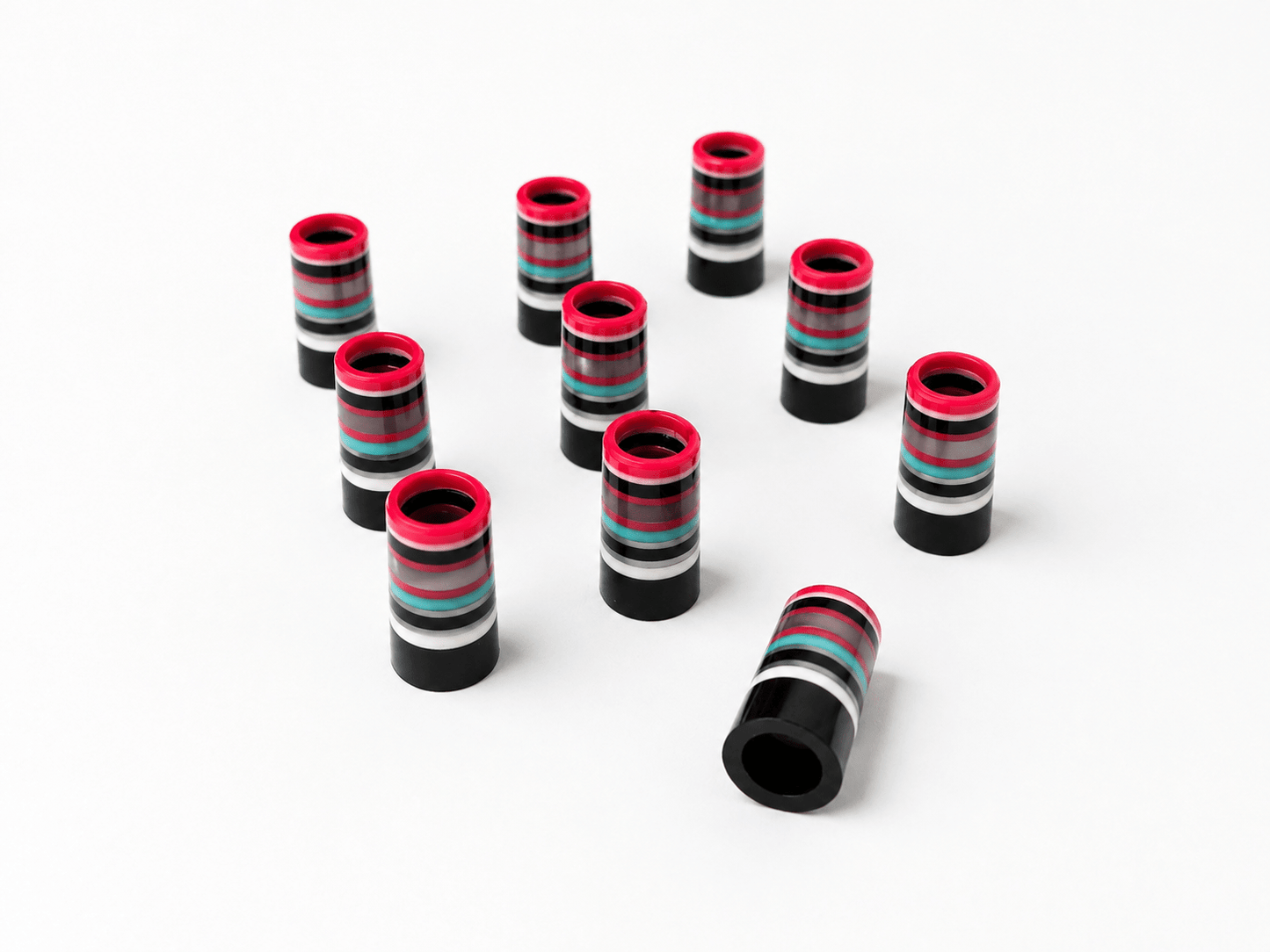 Color Pop Ferrules | 10 - Pack Golf Club Shaft Ferrules - Midnight Malibu - Club Rehab