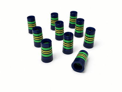 Color Pop Ferrules | 10 - Pack Golf Club Shaft Ferrules - Night Runner - Club Rehab