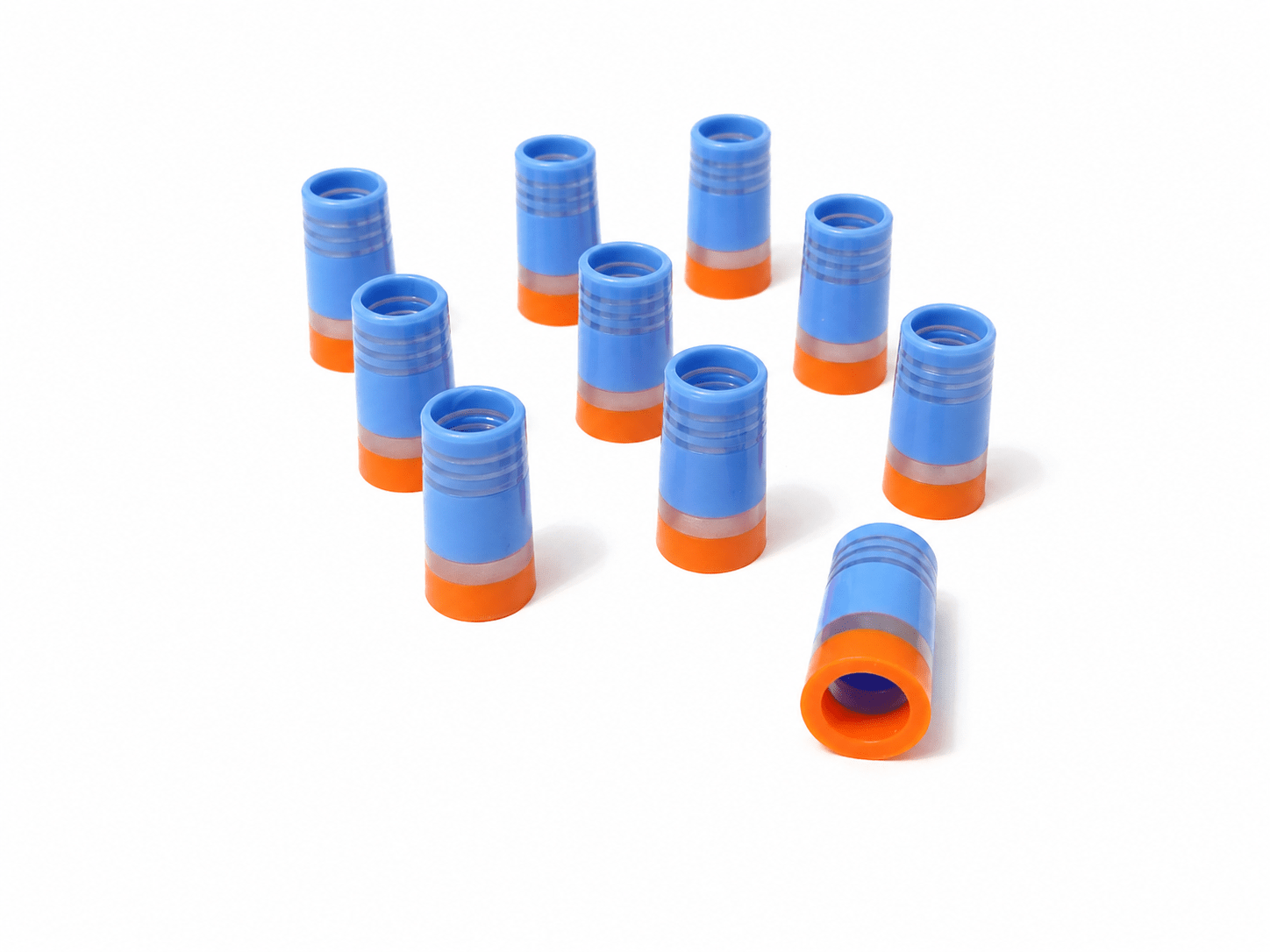 Color Pop Ferrules | 10 - Pack Golf Club Shaft Ferrules - Sky Punch - Club Rehab