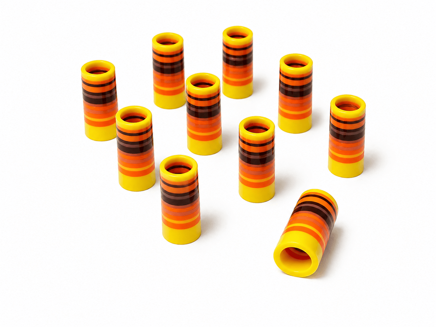 Color Pop Ferrules | 10 - Pack Golf Club Shaft Ferrules - Sunset Slam - Club Rehab