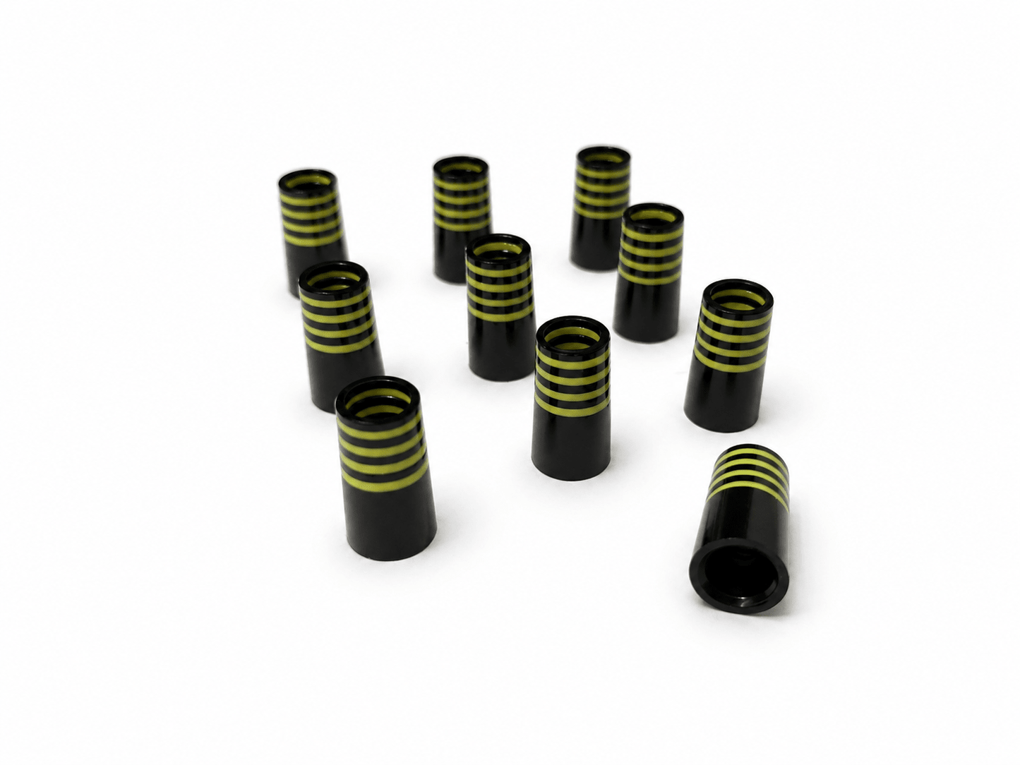 Color Pop Ferrules | 10 - Pack Golf Club Shaft Ferrules - Toxic Night - Club Rehab