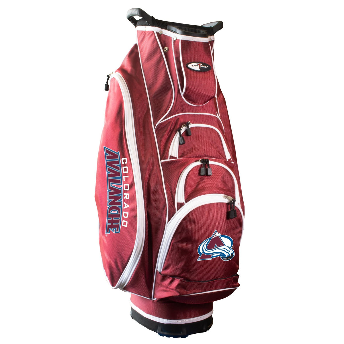 Colorado Avalanche Albatross golf cart bag in Maroon