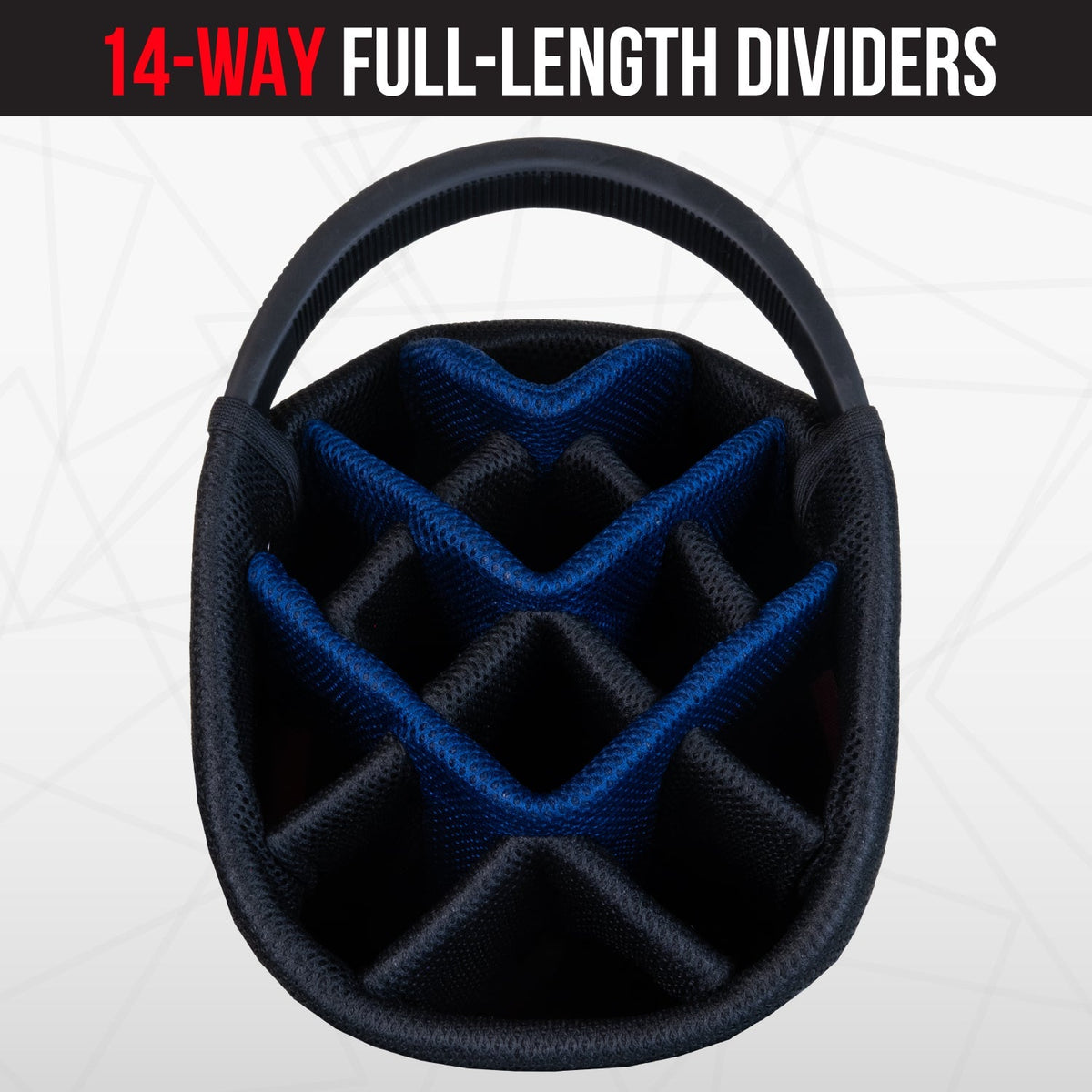 Colorado Avalanche Fairway Stand Bag - Image 6 - Club Rehab