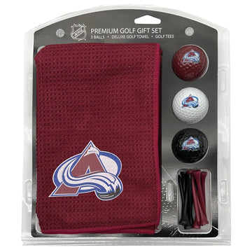 Colorado Avalanche Mikrofaser-Handtuch Golf-Geschenkset