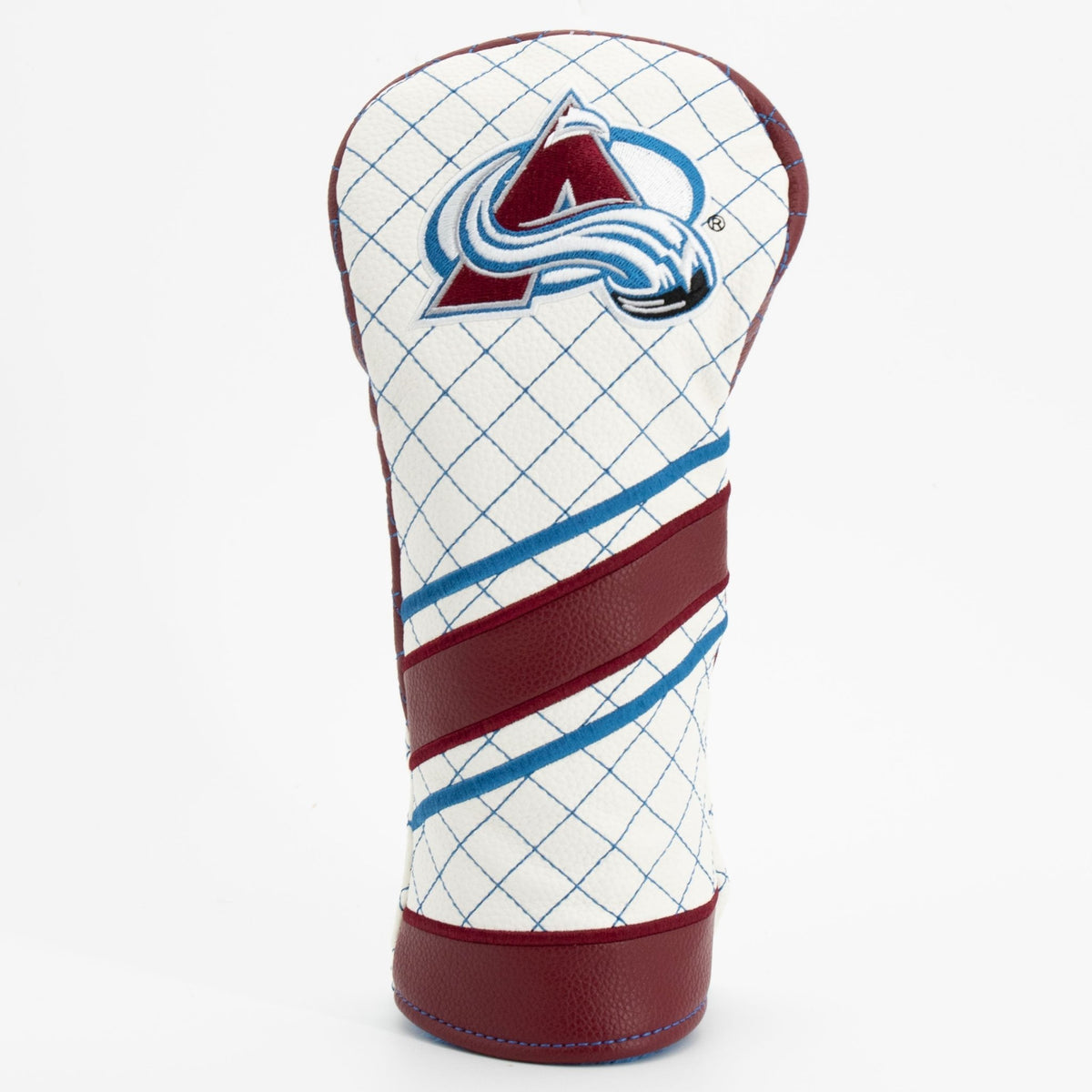 Colorado Avalanche stripe fairway quilted golf headcover