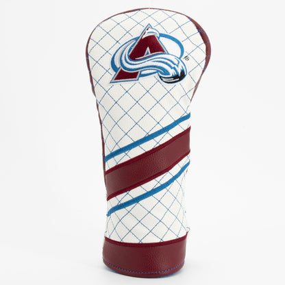 Colorado Avalanche stripe fairway quilted golf headcover