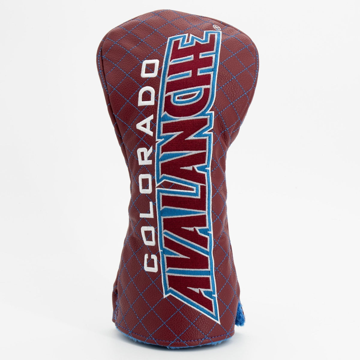 Colorado Avalanche solid driver quilted golf headcover