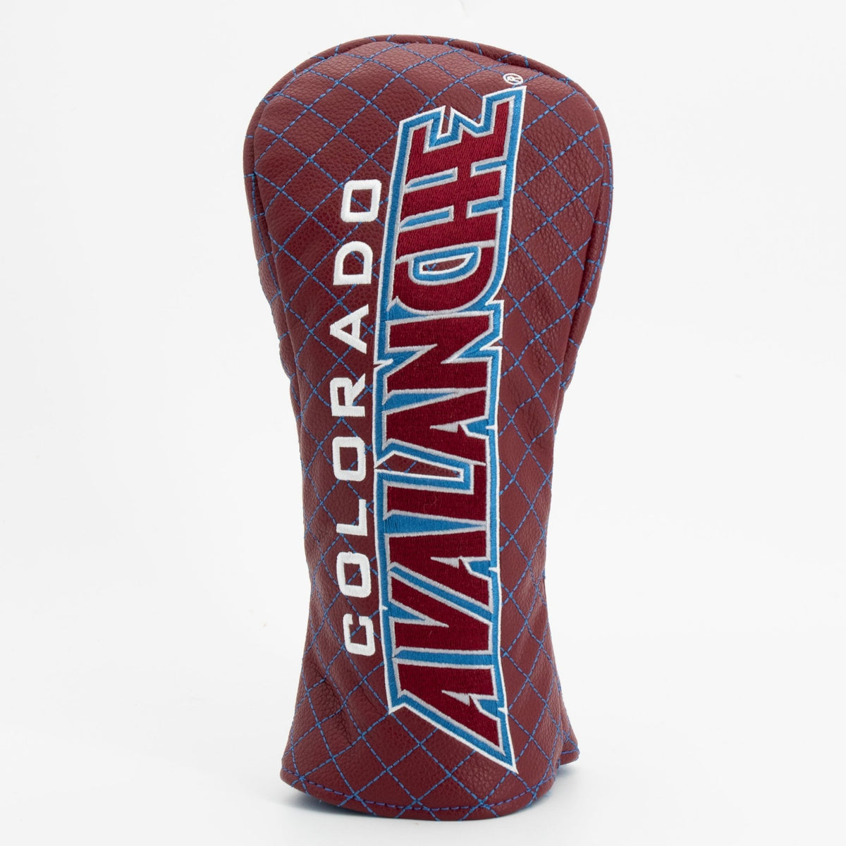 Colorado Avalanche solid fairway quilted golf headcover