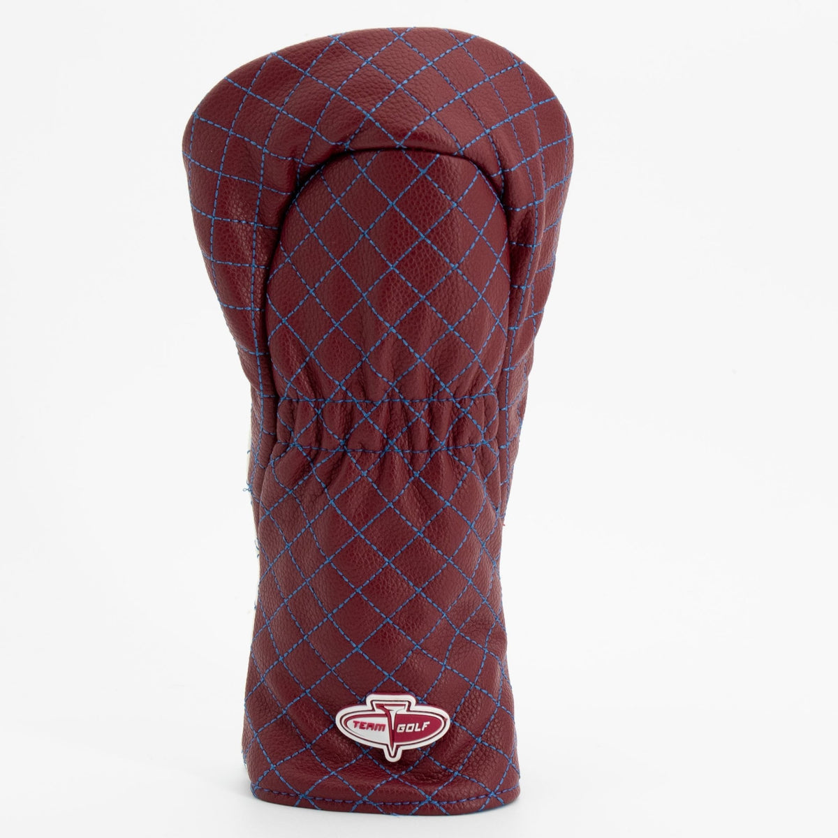 Colorado Avalanche split fairway quilted golf headcover alternate view