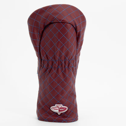 Colorado Avalanche split fairway quilted golf headcover alternate view