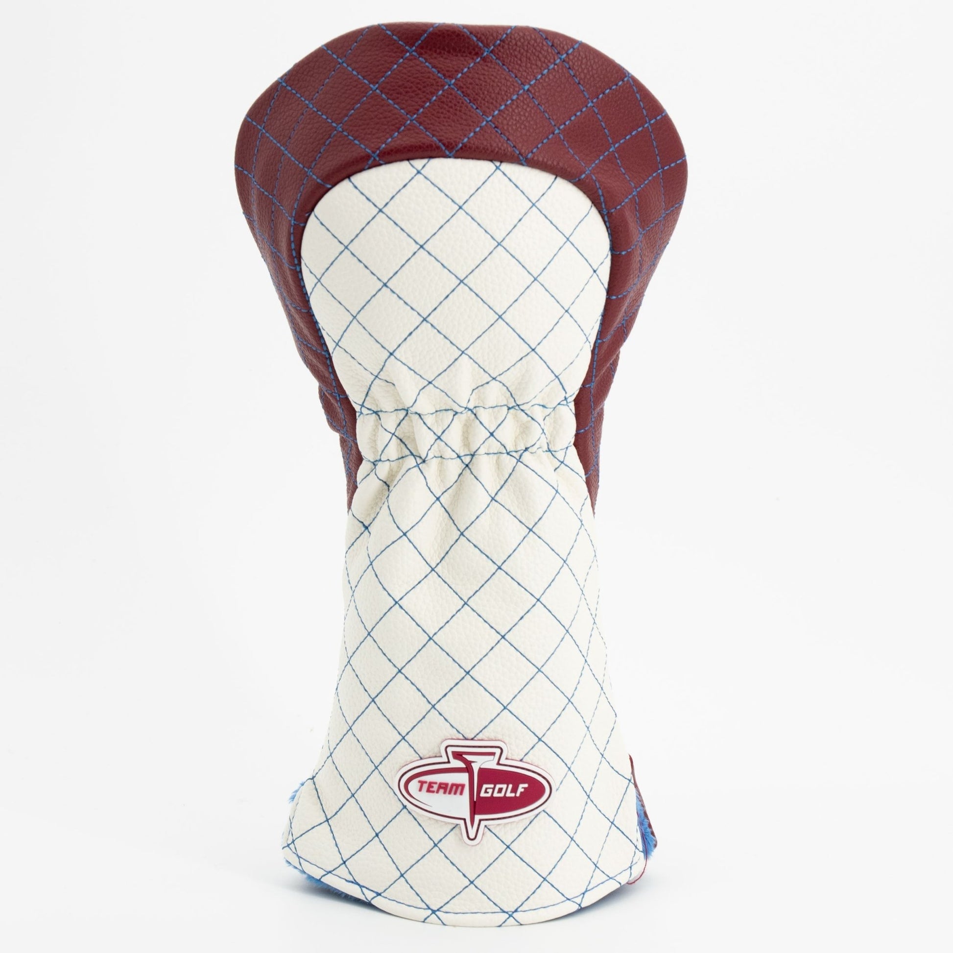 Colorado Avalanche stripe driver quilted golf headcover alternate view