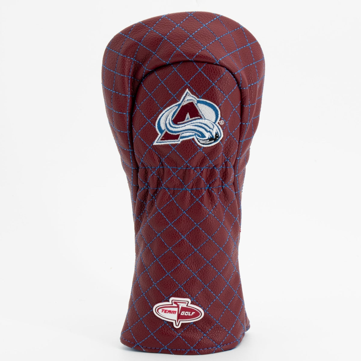 Colorado Avalanche solid fairway quilted golf headcover alternate view