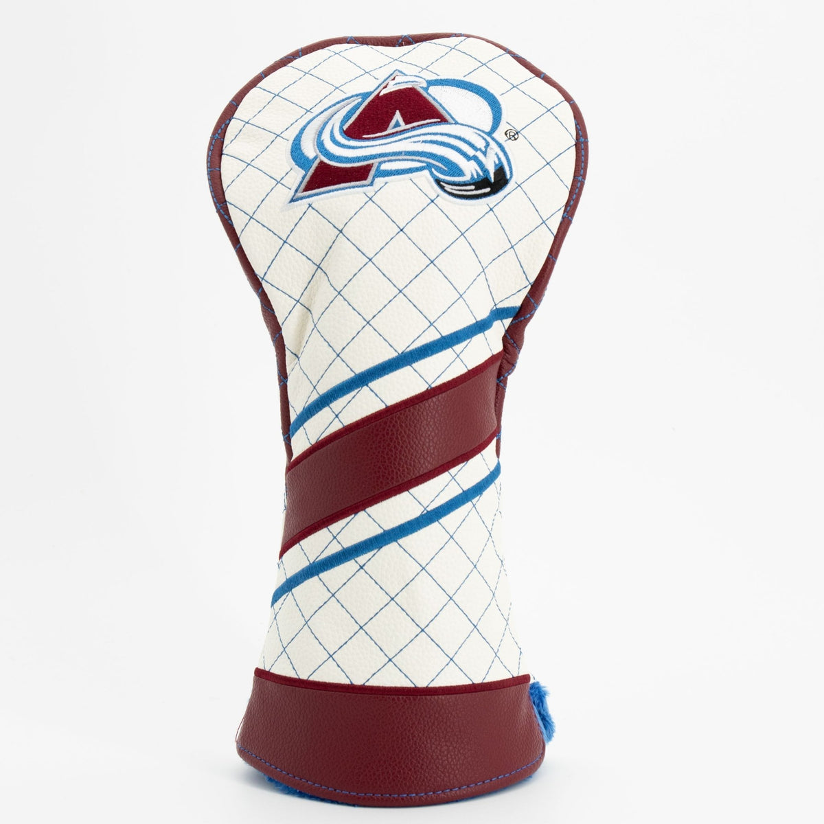 Colorado Avalanche stripe driver quilted golf headcover