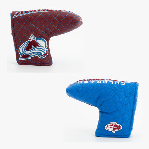 Colorado Avalanche Split Quilted Blade Putter Cover