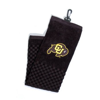 Colorado Buffaloes embroidered golf towel