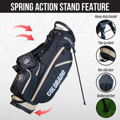 Colorado Buffaloes Fairway Stand Bag - Image 5 - Club Rehab