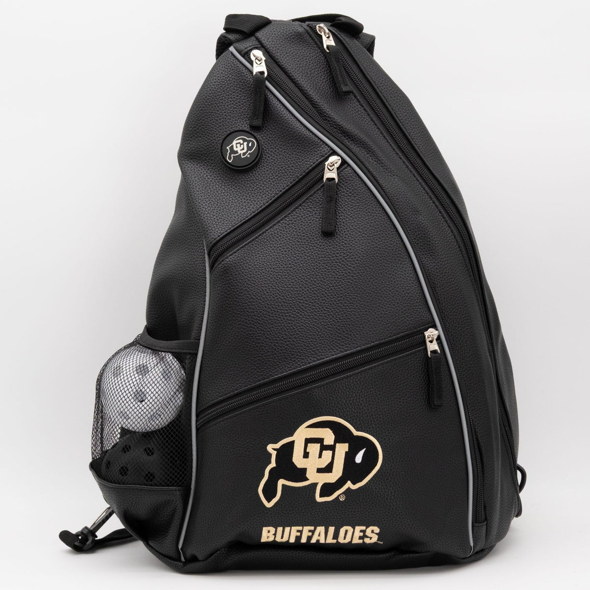 Colorado Buffaloes PU leather backpack by Team Golf, view 1