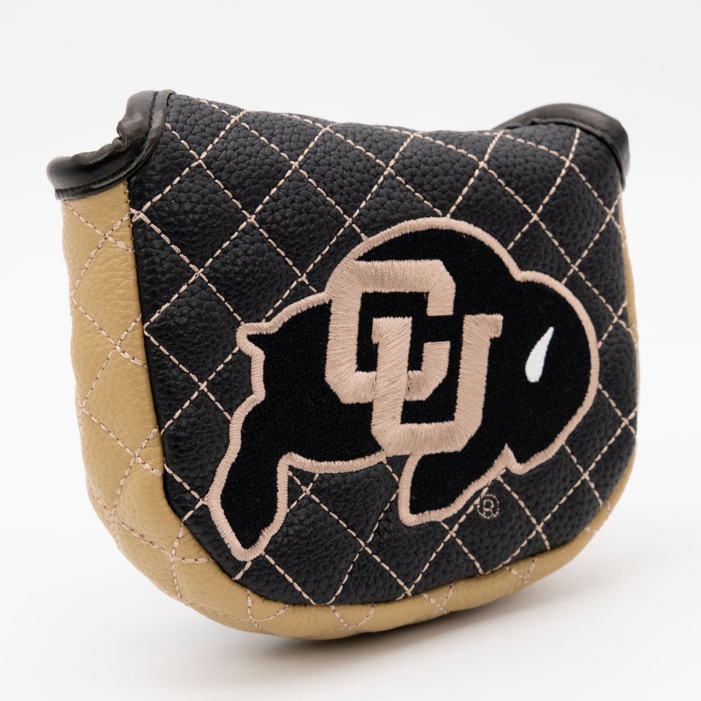 Colorado Buffaloes Quilted Headcovers – Sko Buffs Collection - Mallet Putter Solid - Club Rehab