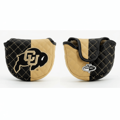 Colorado Buffaloes Split Quilted Mallet Putter Headcover - golf headcover product images