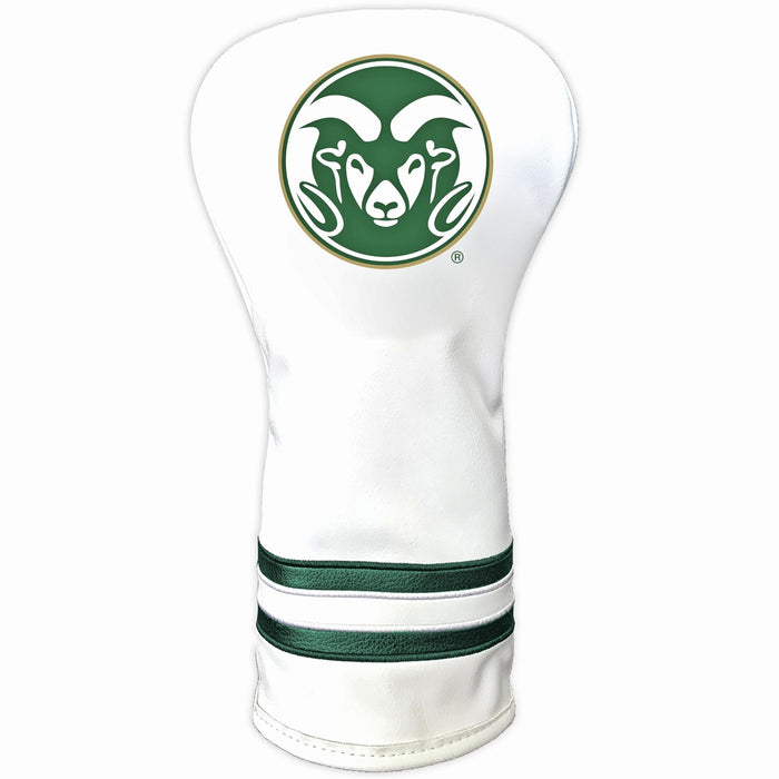 Colorado State Rams Vintage White Printed Driver Headcover
