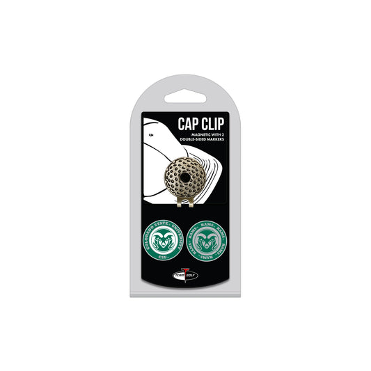 COLORADO ST hat clip with two golf ball markers