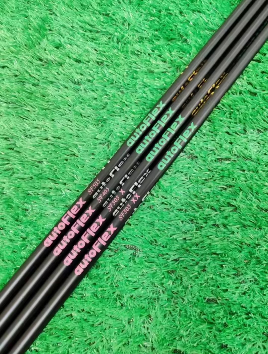 Colorful Flexible Graphite Shaft - CRG AutoFlex - 1 PCS SF 405 Black - Club Rehab