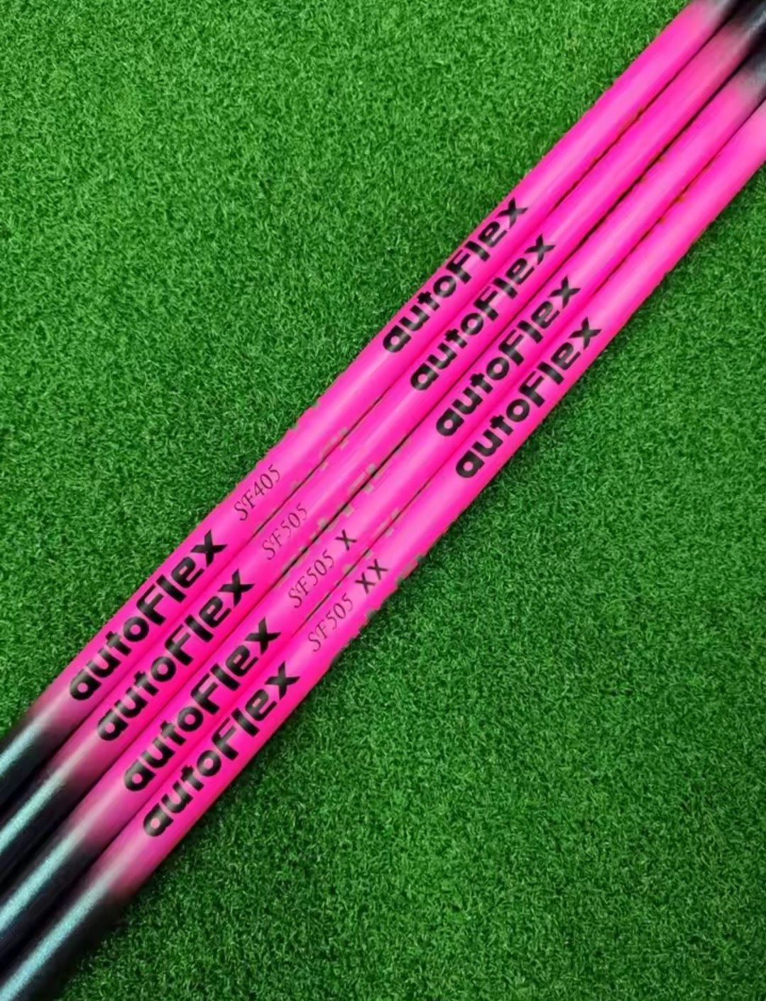 Colorful Flexible Graphite Shaft - CRG AutoFlex - 1 PCS SF 405 Pink - Club Rehab