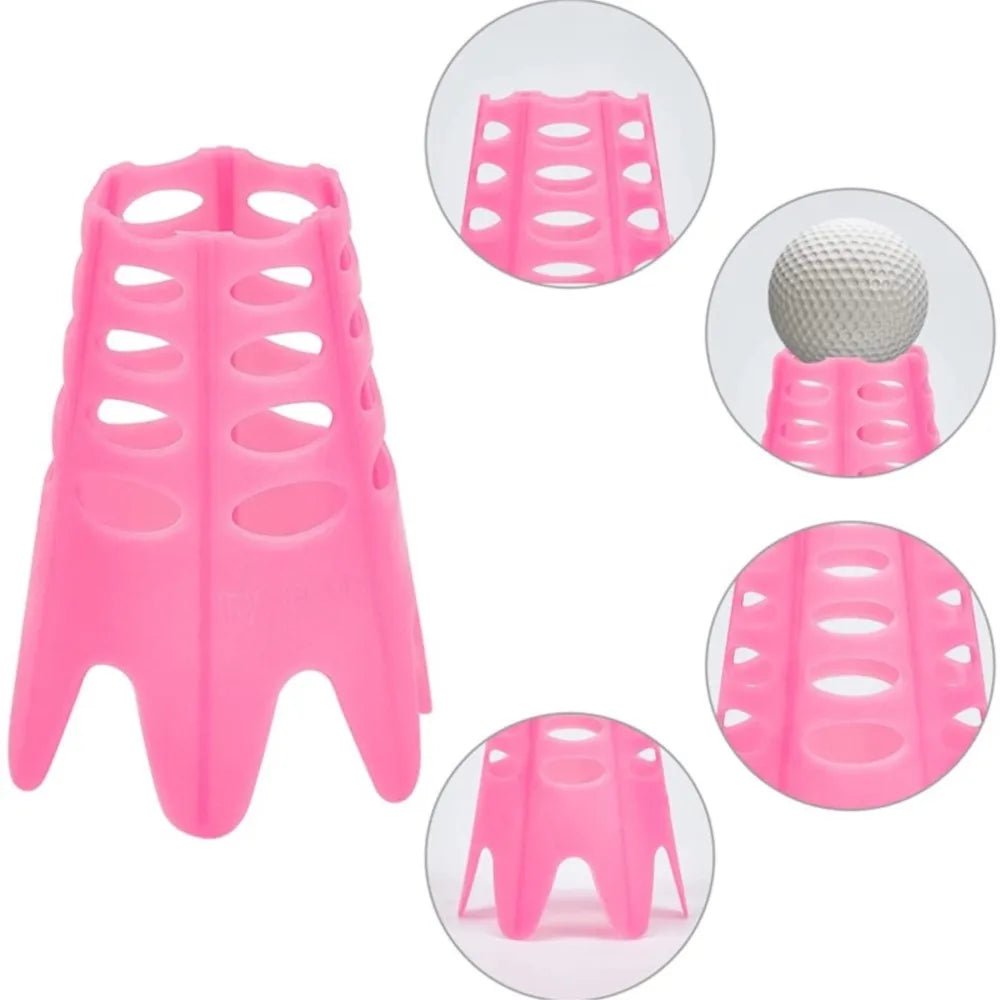 Colorful Golf Simulator Tees – Perfect for Home Setups 10 Pcs - The Smooth Operator (Short) Blue - Club Rehab